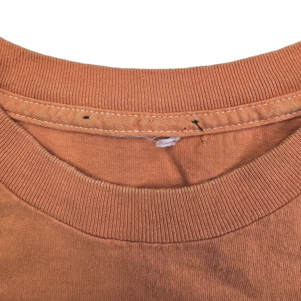 Dukes of Hazzard General Lee 01 Graphic T-Shirt Mens Orange Short Sleeve XL - Picture 4 of 9